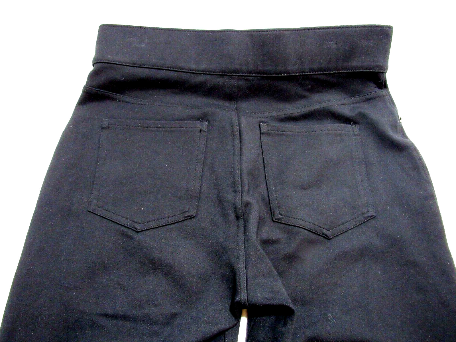 Spanx by Sara Blakely Solid Black Pull On Legging… - image 9