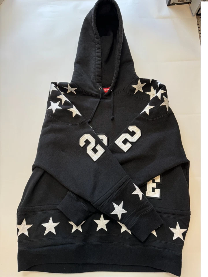 Sudadera con Capucha Supreme Hockey Negra Talla S (FW22) Foto 4 de 4