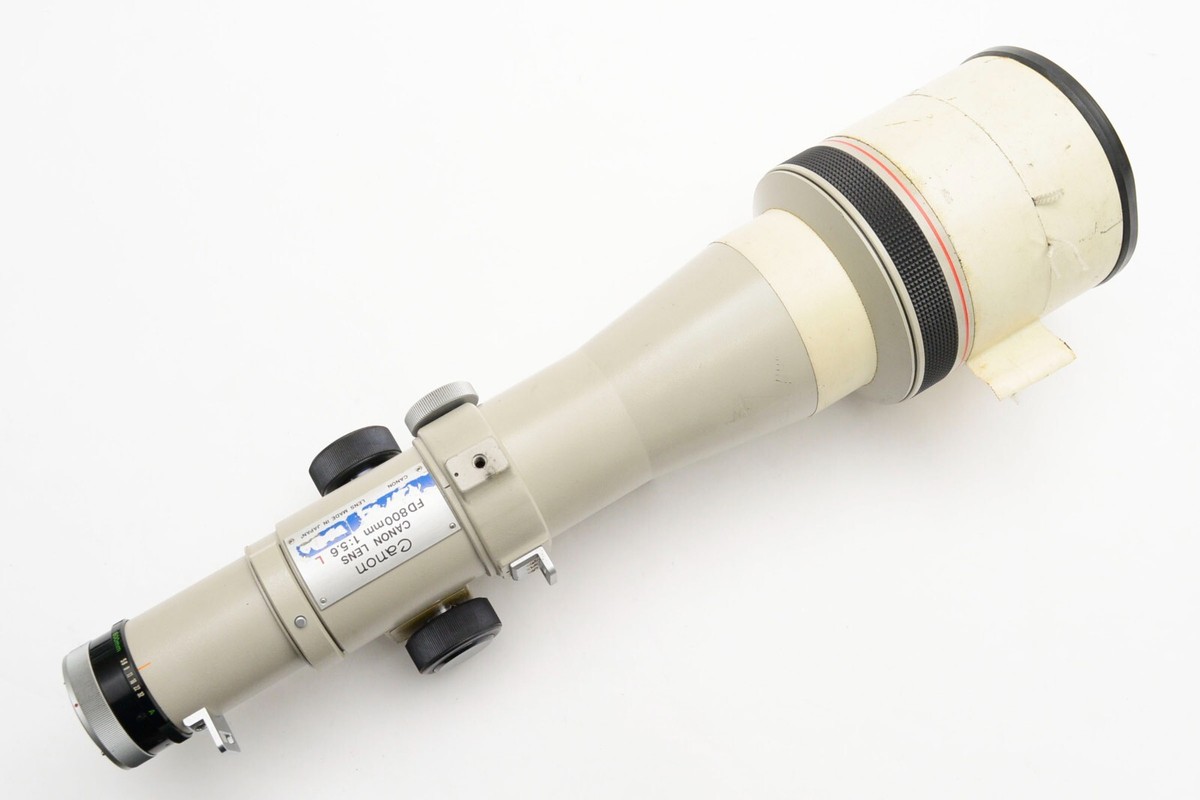 OPT MINT w/Trunk】Canon FD 800mm f5.6 L Telephoto Vintage MF Lens