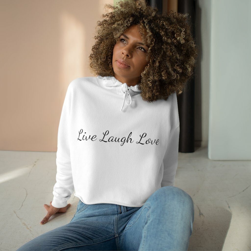 Live Laugh Love Crop Top, Crop Tops, Crop Hoodie, Crop Top, Cropped  Sweater, Sum