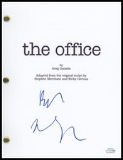 B.J. Novak & Mindy Kaling "The Office" AUTOGRAPHS Signed Full Pilot Script ACOA