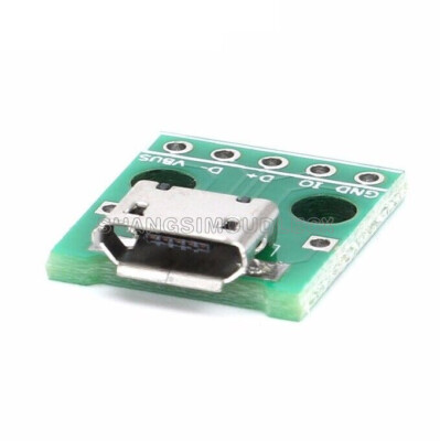 5/10/20pcs DIY Kit MICRO USB To DIP Adapter 5pin Female Connector Pcb Converter
