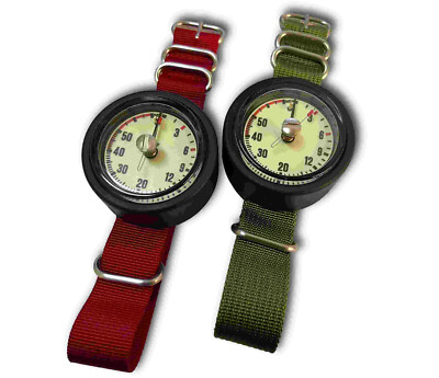 Sunline PD70 kompakt Tiefenmesser Depth Gauge 0-70 m compact Safety-Strap Band