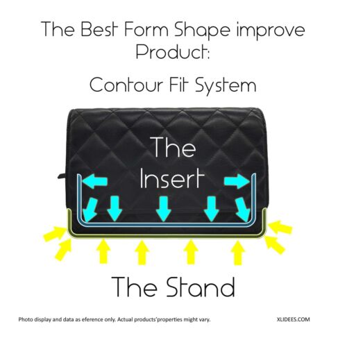 NO MORE sagging WOC bag Proven results handbag shaper for Wallet on Chain bag. - Picture 5 of 13