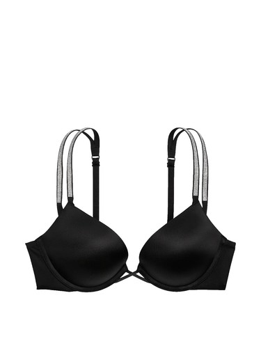 navy blue dress for baby girl Victoria's Secret Everyway Low Back Clear Strap Strapless Push Up Bra, Bras  for Women, Ganache, 32B at Amazon Women's Clothing store main image 1
