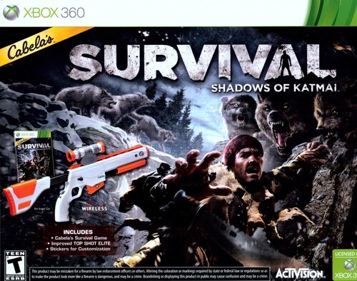 Cabelas Survival: Shadows of Katmai with Gun - Microsoft Xbox 360