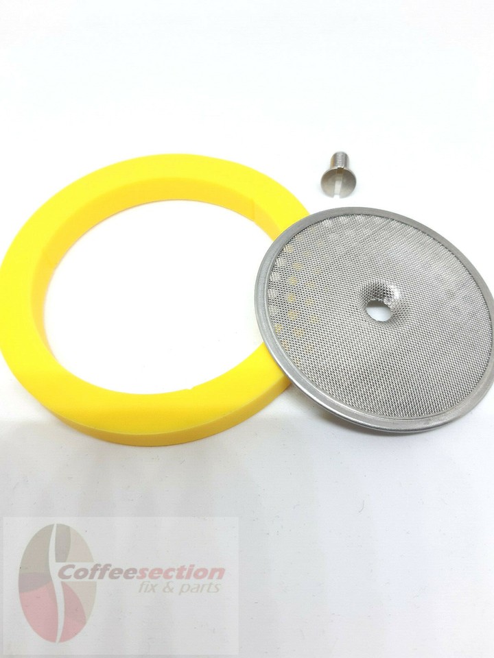 Gaggia Classic Coffee Machine Kit Silicone Gasket Seal & Shower Screen
