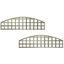 Square Trellis (Width: [6ft] 183cm) Arch|Flat|Concave Designs Height: 1ft or 2ft
