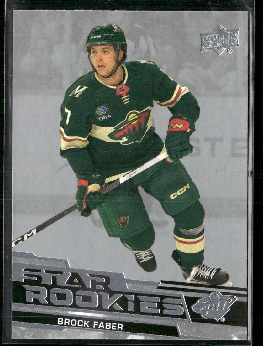 2023-24 Upper Deck Star Rookies - Brock Faber #6
