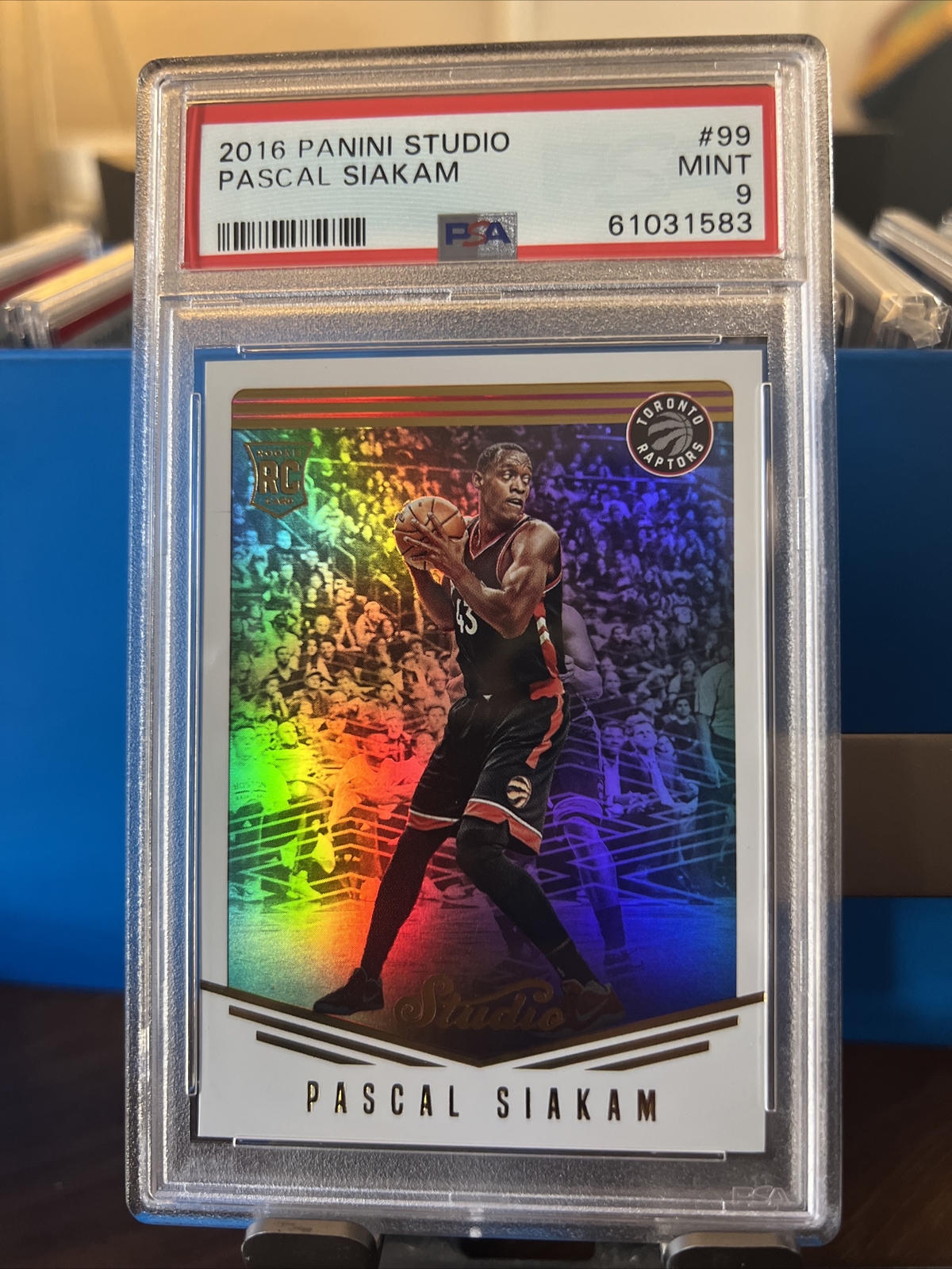 PASCAL SIAKAM PSA 9 2016-17 Panini Studio RC #99 Holo Foil *Quantity Available*