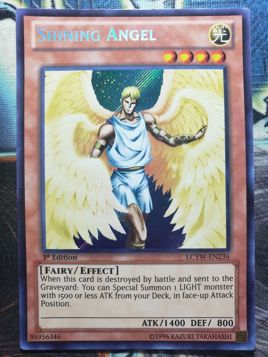 Yugioh Shining Angel LCYW-EN236 1st Edition Secret Rare Near Mint