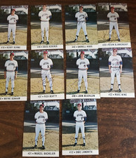 AUTOGRAPHED-U. OF ARIZONA- BASEBALL CARDS/1980s-10 different plus 12  dupes.