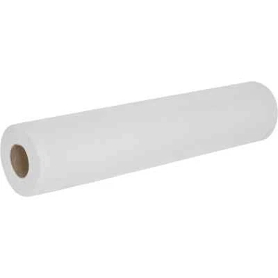 CROWN SUPPLIES Professional 2ply White Hygiene Couch Paper Roll - 20" x 40m