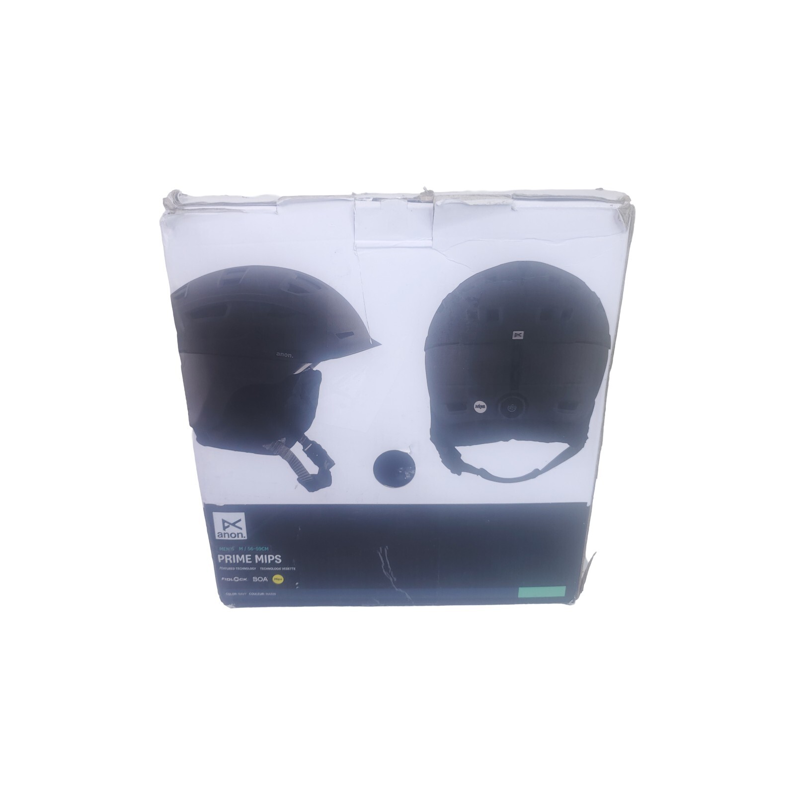 Men's ANON Prime MIPS Helmet (Size S 52-55 cm) BLUE Ski & Snowboard - NEW O/B