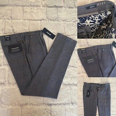Broer Klap overdrijven Atelier Gardeur Trousers, "Sergio-2", 32R, Slim Fit, Grey POW, Ewoolution,  BNWT | eBay