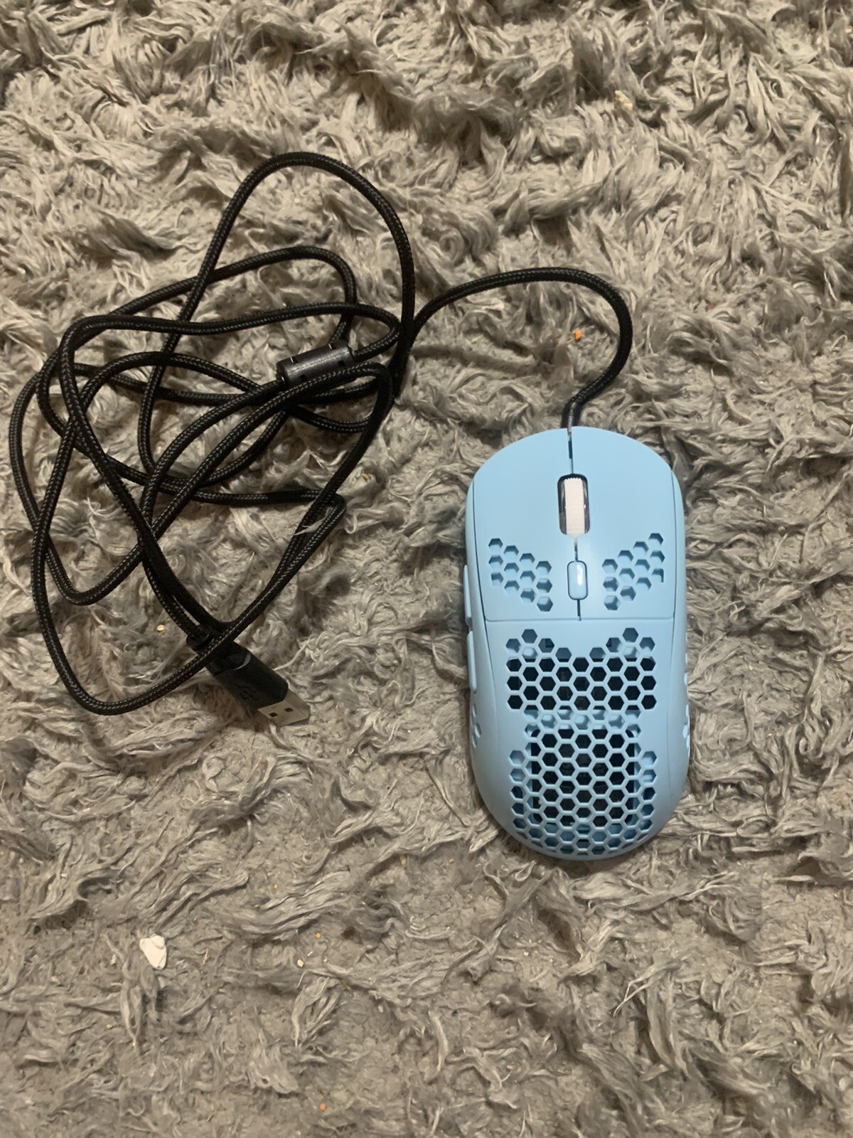 Sky Blue RGB Wired Gaming Mouse M5 for E-Sports by Ziyou Lang-image