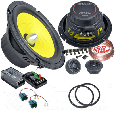 GROUND ZERO LAUTSPRECHER für LANCIA ZETA 1994-2002 Heck Hinten 2-Wege 150W #AT0V