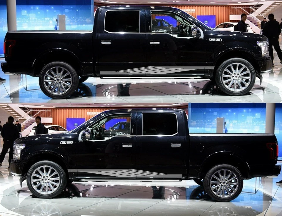 Ford Raptor F-150 SVT 2010-2014 puerta lateral gráficos calcomanías Foto 2 de 4