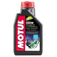 MOTUL Aceite lubricante para motor moto de nieve  SNOWPOWER 2T 1 L