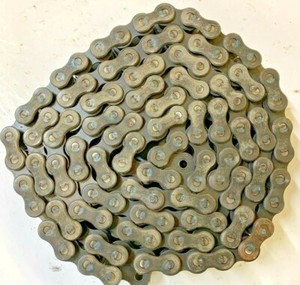 DIAMOND ROLLER CHAIN, 80R, 80/ 1" PITCH, RIVETED, CARBON STEEL, 10 FT LENGTH