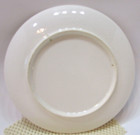 Vintage 1960's 8.5" dia Brown Hand Painted Water Bird White Pottery Wall Plate A — photo 2