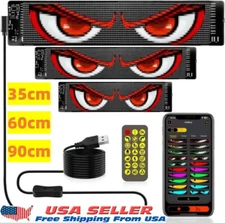 Truck-Specific Devil's Eye LED-Screen Car Eye Light Truck Dynamic LED Light USA