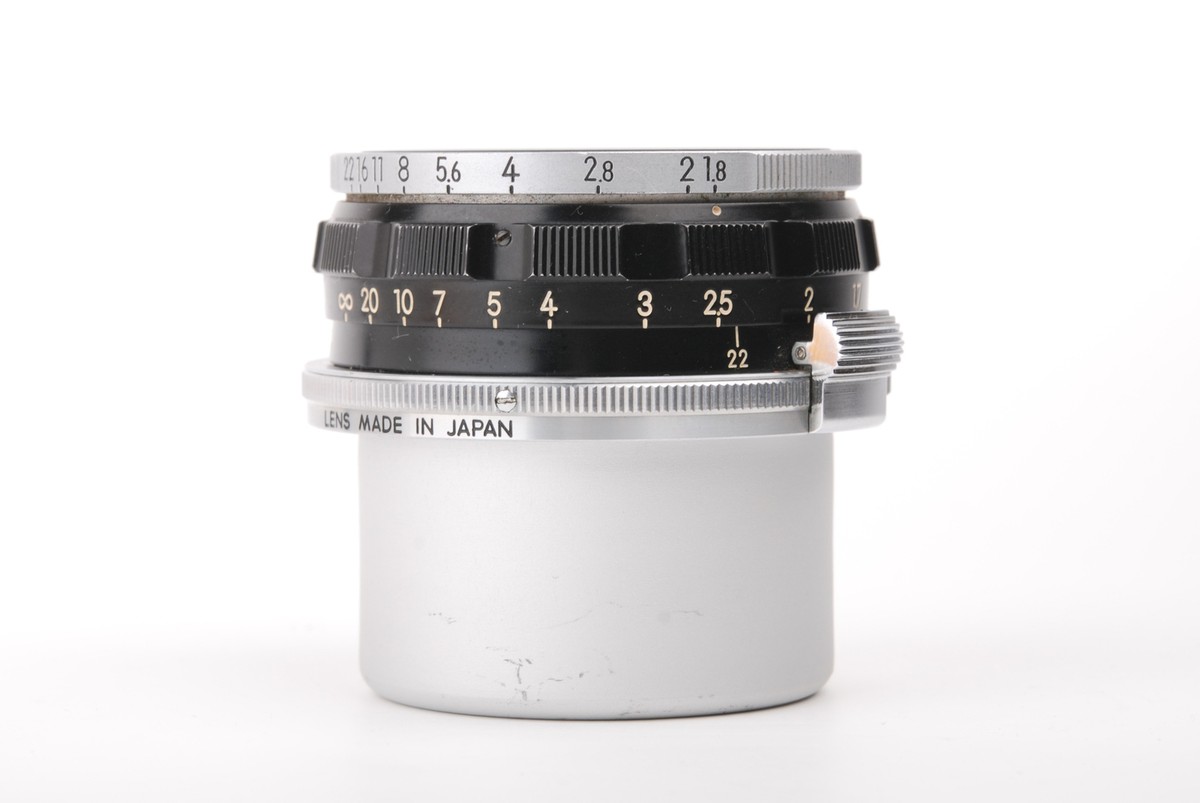 Ex+ Nikon Nippon kogaku W-Nikkor 35mm f/1.8 S Mount RF SP S2 w