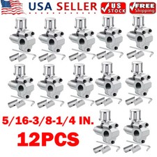 12PC BPV31 Bullet Piercing Valve For A/C Refrigeration Lines 5/16 3/8 1/4 In NEW