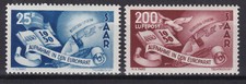 Saar Europarat  1950 postfrisch  297-98
