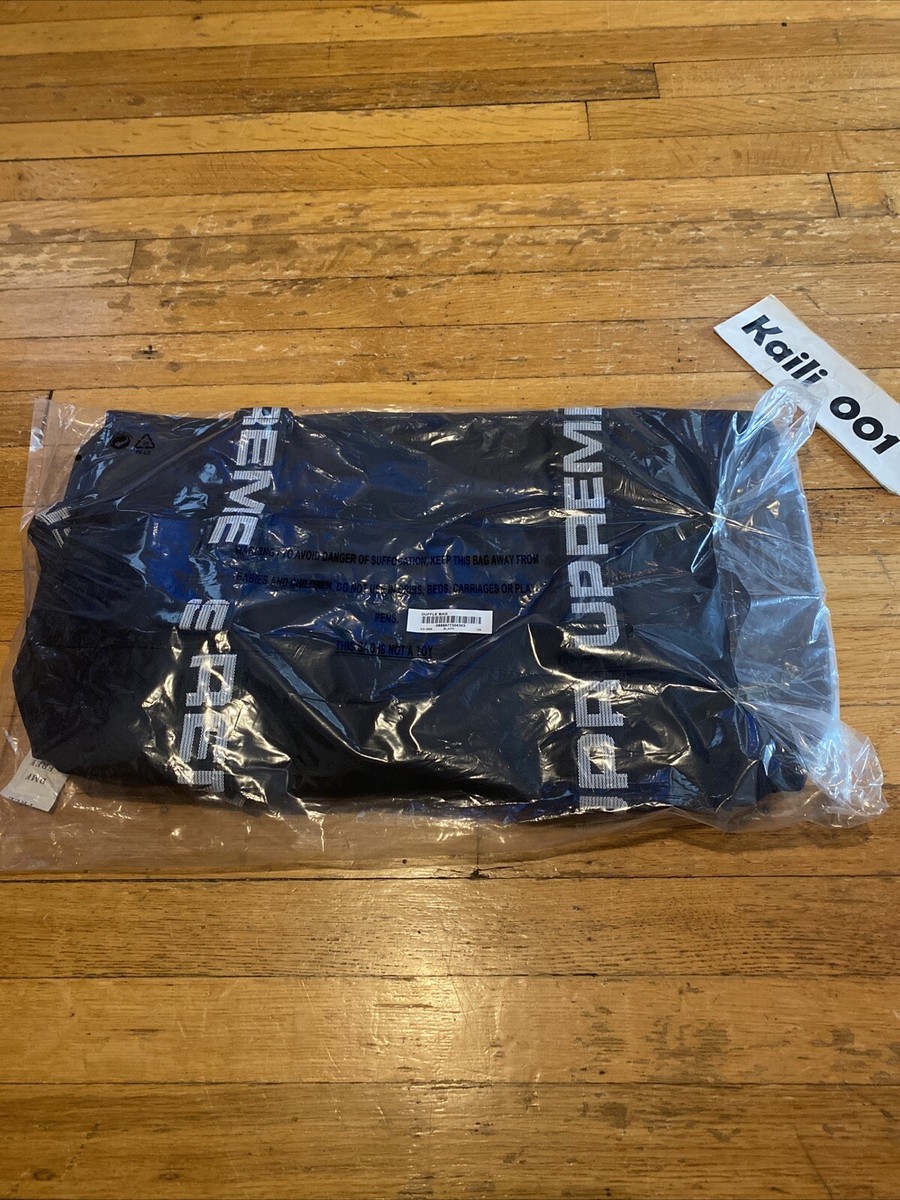 Supreme Duffle Bag Black SS18 B | eBay