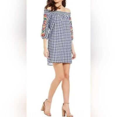Skies Are Blue Anthropologie Small(?) Cotton Blend Blue Gingham Dress | eBay Skies Are Blue Anthropologie Small(?) Cotton Blend Blue Gingham Dress | eBay