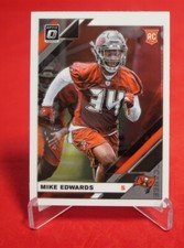 Mike Edwards Rookie Optic Donruss 2019 Football Card #136