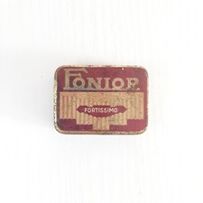 Scatola in latta porta puntine/needles per grammofono  marca Fonior Fortissimo