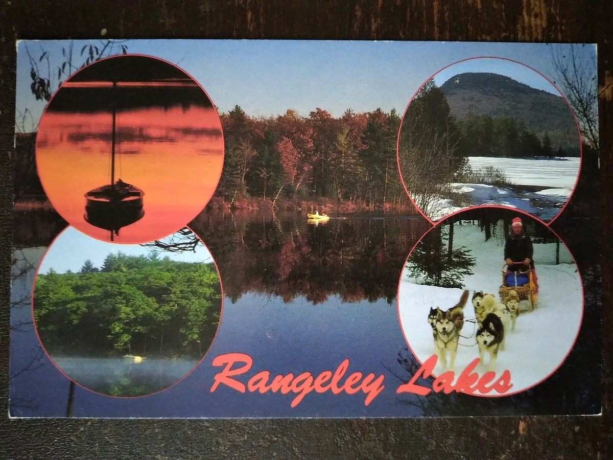貴重Sandy Rangeley Lakes #6 Late HO Rangeley Lakes, ME - Mid 1900s