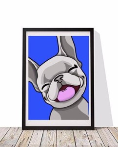 frenchie wall art
