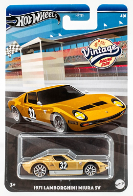 2024 Hot Wheels Vintage Racing Club #4 1971 Lamborghini