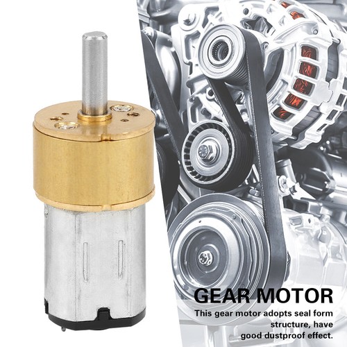 DC6V 14MM N20 Micro Metal Gear Box Dustproof Motor 600RPM For Robot DIY