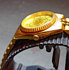 Working SEIKO Quartz 7N83 0041  Gold Tone All Over, Back is engraved  of Previou — photo 5
