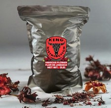 Hibiscus Tea - 2 Pound - Cut and Dried Natural Hibiscus Flowers "Jamaica"