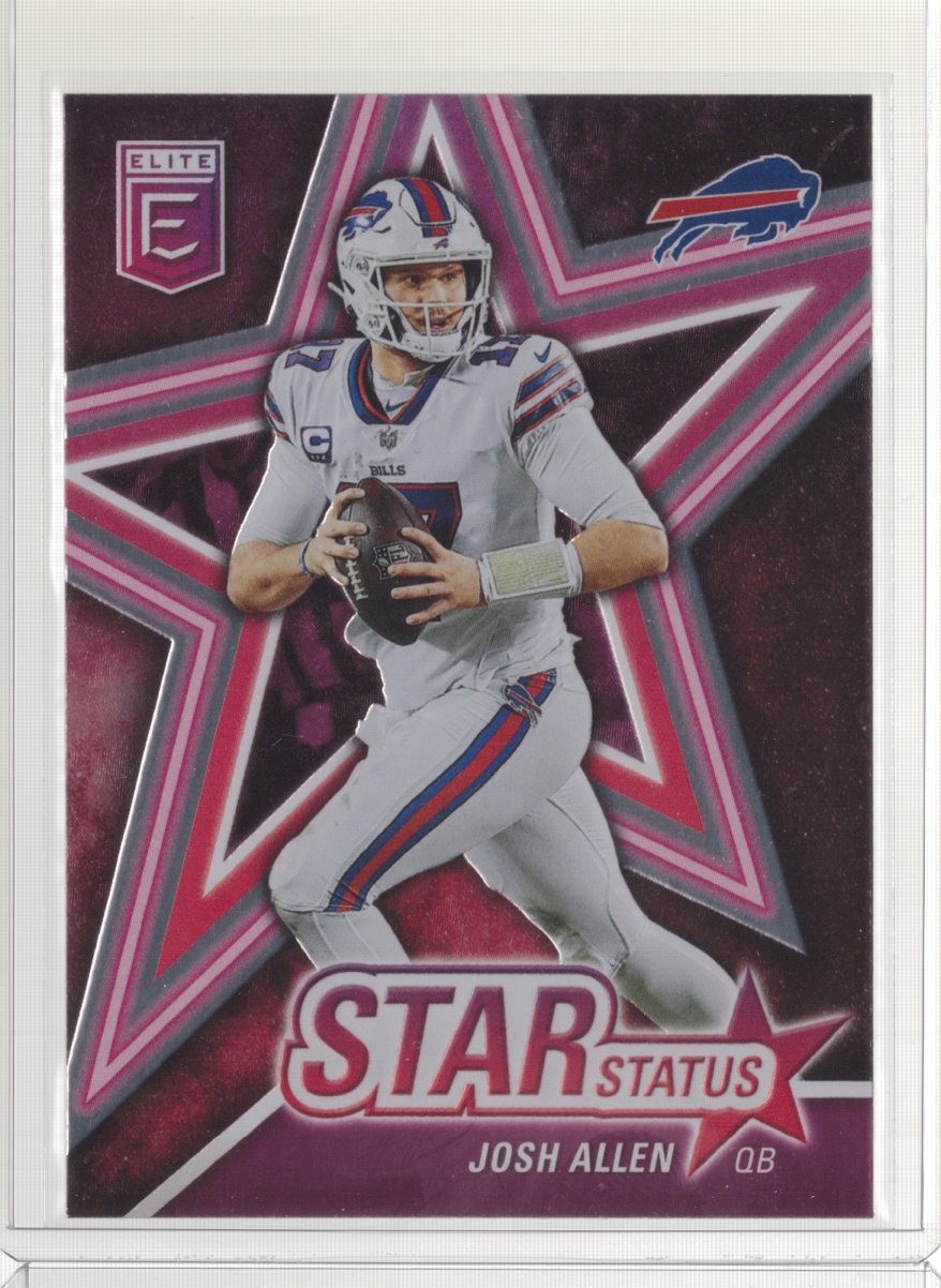 2022 Donruss Elite #SS2 Josh Allen Star Status Pink A100 | eBay