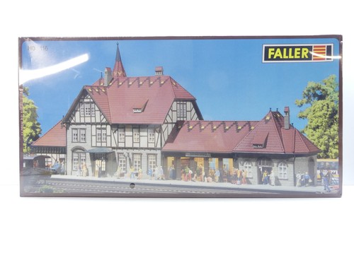 Faller H0 116 kit estación "Schwarzburg", sin construir, NUEVO en EMBALAJE ORIGINAL #67358 | Zustand: Gebraucht