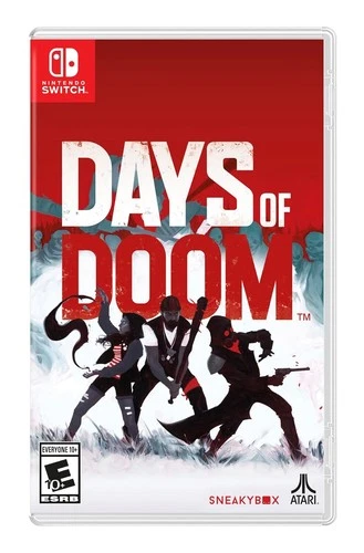 Days Of Doom - Nintendo Switch VIdeogame - NEW SEALED FREE US SHIPING