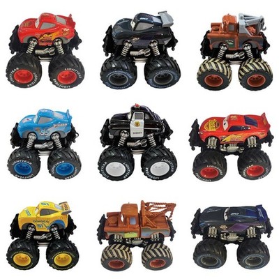 Disney Pixar Cars Big wheel Offroad Metal Cars Lightning McQueen Sheriff