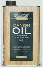 Ronseal Colron Refined Danish Oil.  4Interior & ExteriorWood 500ml Natural clear