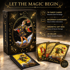 Luxury Gold Foil Tarot Cards
