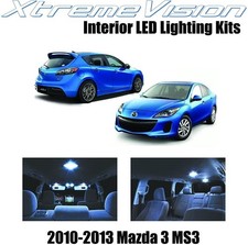 Xtremevision Interior Led For Mazda 3 Ms3 2010-2013 Sedan Hatch 7 Pieces...