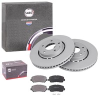 ABS Bremsscheiben 297Mm + BelÄGe Vorne Passend FüR Mazda CX-5 KF
