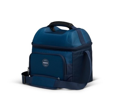 Cooler Lunchbox 22 Can Capacity Hardtop Gripper Blue Shale Igloo