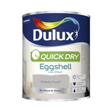 Dulux  Quick Drying Eggshell Paint For Wood  Metal  All Colours  750ml
