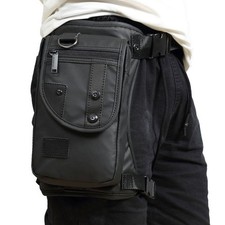 Men Waterproof Oxford Waist Leg Bag Drop Waist Motorcycle Tactical Backpack us